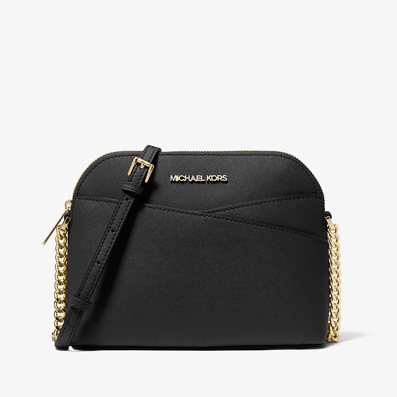 Bandolera Jet Set Travel Mediana Tipo Cúpula – Black