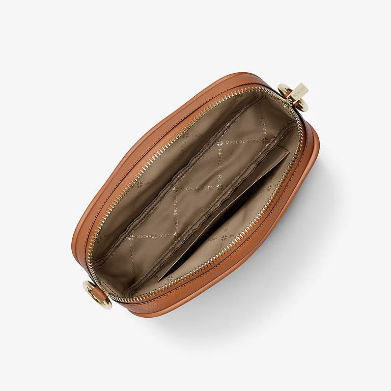 Jet Set Travel Small Camera Crossbody Brown