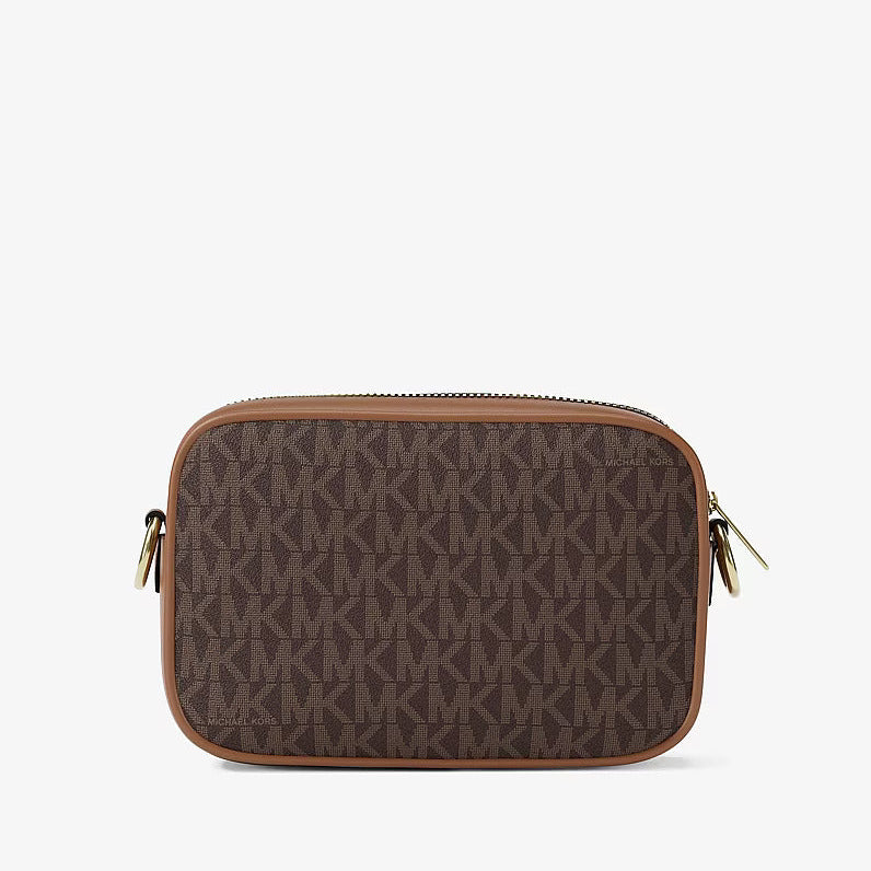 Jet Set Travel Small Camera Crossbody Brown