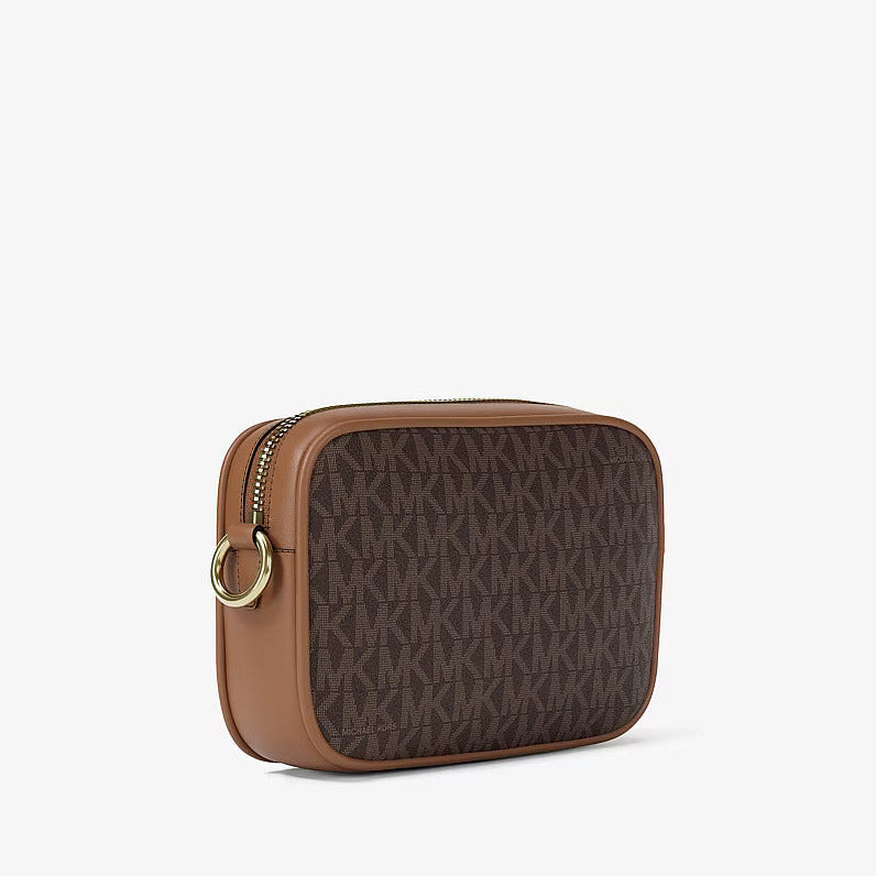 Jet Set Travel Small Camera Crossbody Brown