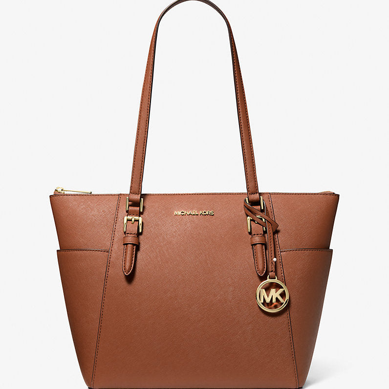 Bolso Tote Charlotte Large Luggage piel de Saffiano