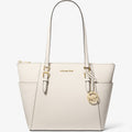 Bolso Tote Charlotte Large Cream piel de Saffiano