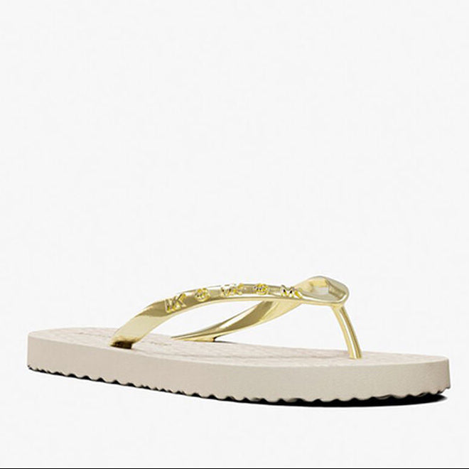 Chancla Signature Logo Flip Flop Vanilla