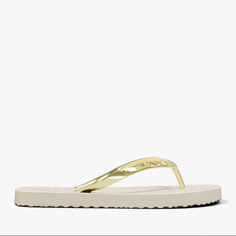 Chancla Signature Logo Flip Flop Vanilla