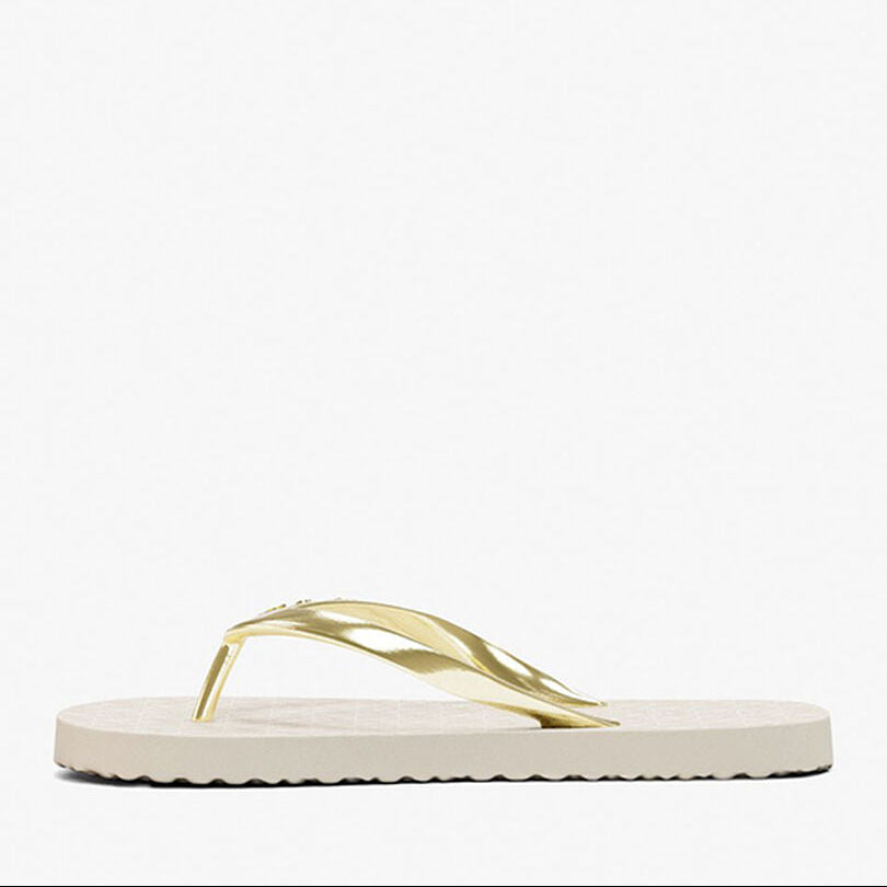 Chancla Signature Logo Flip Flop Vanilla