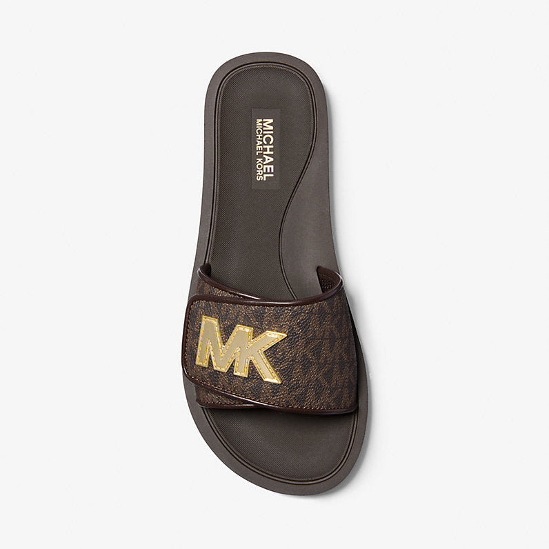 Chancla Palmer Slide Brown