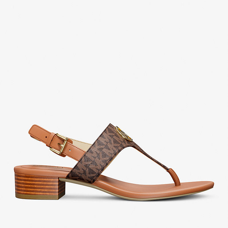 Sandalia Hannah Thong Brown