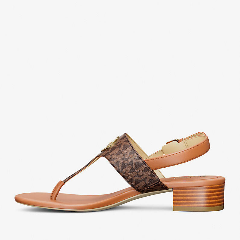 Sandalia Hannah Thong Brown