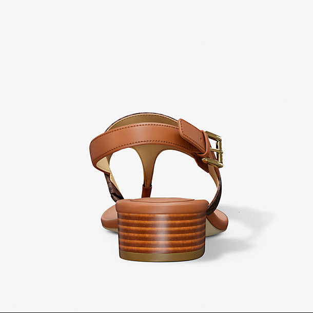 Sandalia Hannah Thong Brown