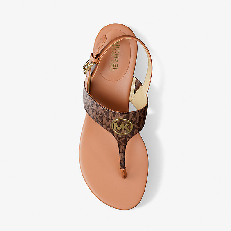 Sandalia Hannah Thong Brown