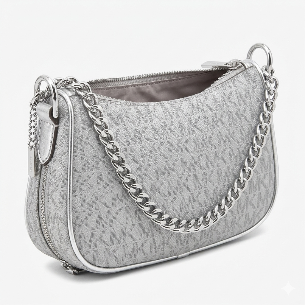 Bolso de mano Camela Silver